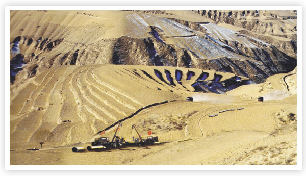 陕京二线天然气管道工程